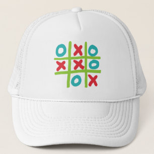 Tic-tac-toe Trucker Hat