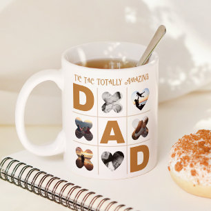 Tic Tac Totally Amazing Dad Father's Day Coffee Mug