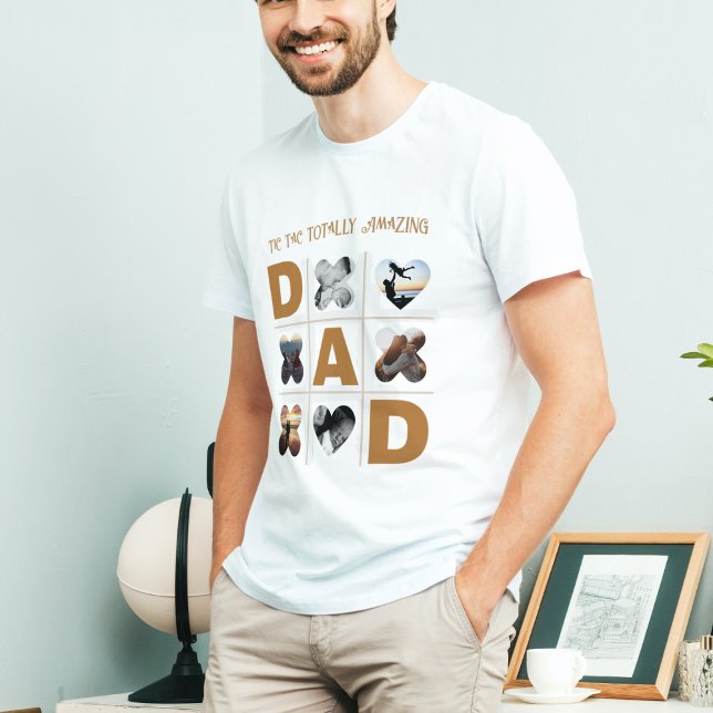 Tic Tac Totally Amazing Dad Father's Day  T-Shirt (Creator Uploaded)
