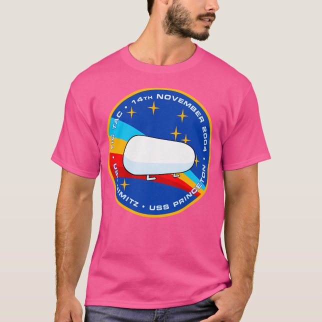 Tic Tac Ufo  Uap Encounter Morale Patch T-Shirt (Front)