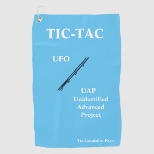 TIC-TAC UFO UAP GOLF TOWEL