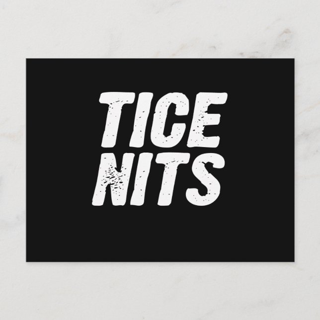 TICE NITS POSTCARD (Front)