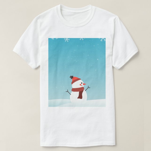 Tichert for men hiver  T-Shirt (Design Front)
