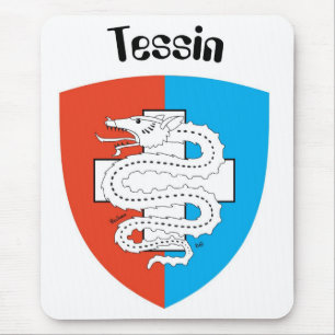 Ticino Svizzera v Ticino Switzerland Mousepad