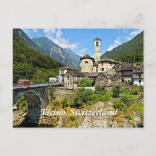 Ticino, Switerland scenic photograph Postcard