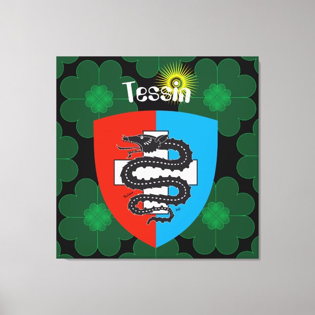 Ticino Switzerland Suisse Svizzera Svizra Canvas Print (Front)