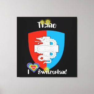 Ticino Switzerland Suisse Svizzera Svizra Canvas Print