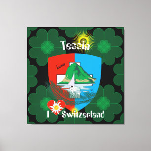 Ticino Switzerland Suisse Svizzera Svizra Canvas Print