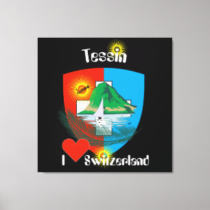 Ticino Switzerland Suisse Svizzera Svizra Canvas Print