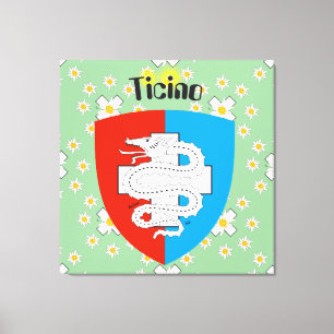 Ticino Switzerland Suisse Svizzera Svizra Canvas Print