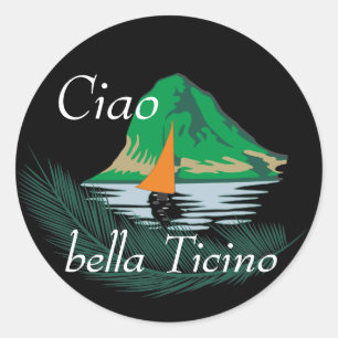 Ticino Switzerland Suisse Svizzera Svizra Sticker