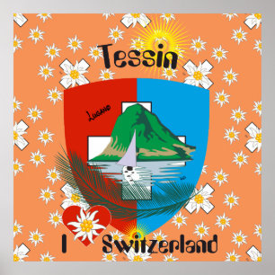 Ticino Switzerland Suisse Svizzera Svizzera Poster