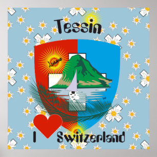 Ticino Switzerland Suisse Svizzera Svizzera Poster