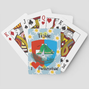 Ticino - Switzerland - Svizzera Playing Cards