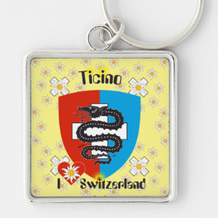 Ticino Tessin Schlüsselanhänger Key Ring