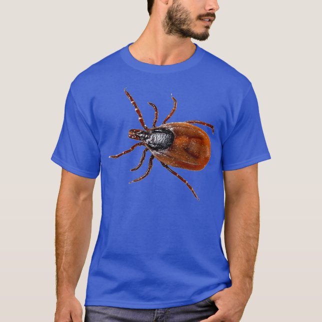 Tick Arachnid Bug Insect Funny  Tee (Front)