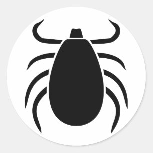 Tick Classic Round Sticker