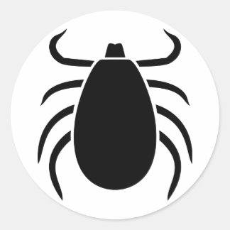 Tick Classic Round Sticker