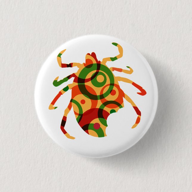 Tick Disease Awareness Pin (Front)
