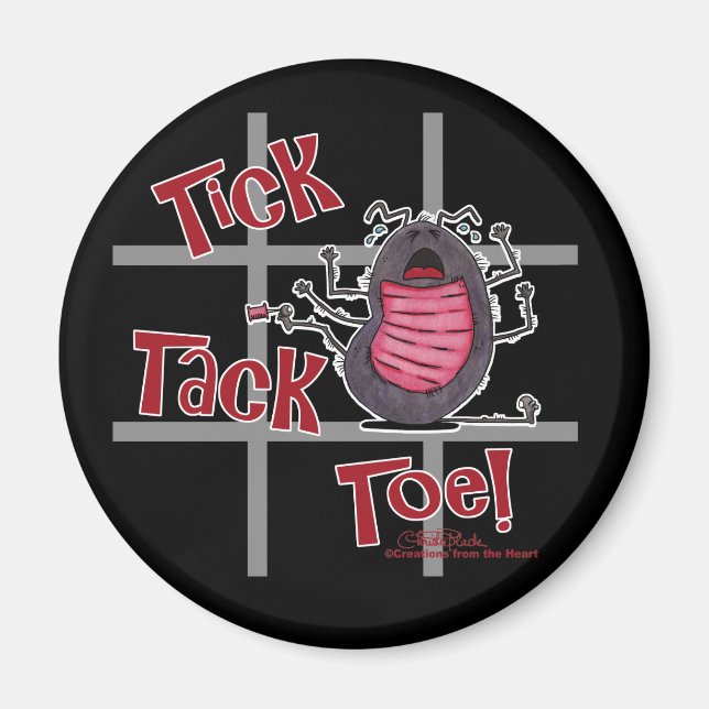 Tick Tack Toe! Magnet (Front)