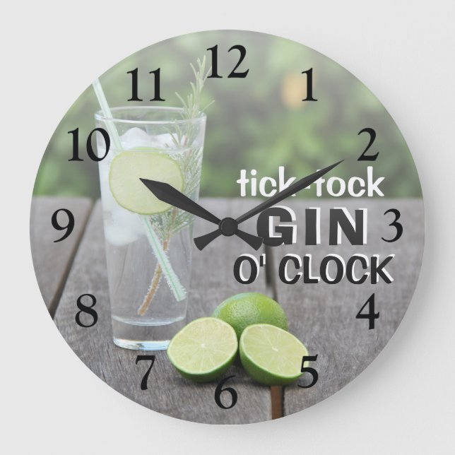 Tick Tock | Gin O' Clock (Front)
