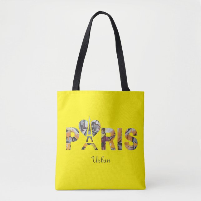 Ticket bag - I love Paris - Street Art Urban (Front)