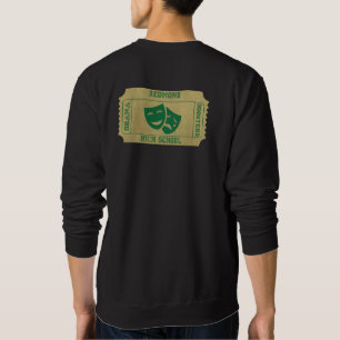 Ticket Design (Back) - Booster Crewneck Sweatshirt
