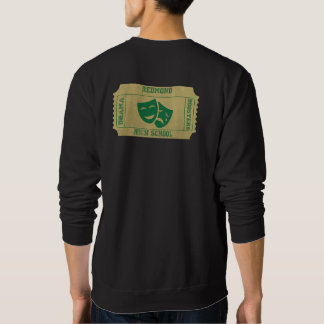 Ticket Design (Back) - Booster Crewneck Sweatshirt