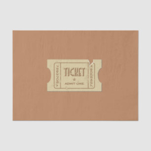 Ticket Tissue Paper