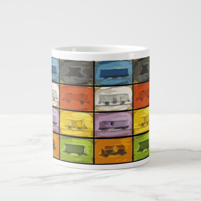 Ticket to Ride: The Trains Large Coffee Mug (Front)