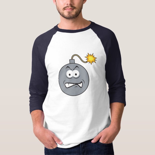 Ticking Bomb Face T-Shirt (Front)