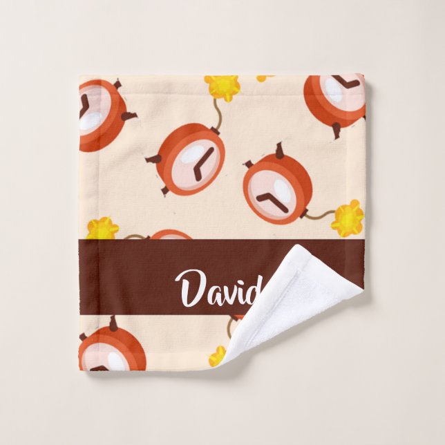 Ticking time bomb pattern wash cloth (Wash Cloth)