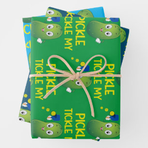 Tickle My Pickle Wrapping Paper Sheet