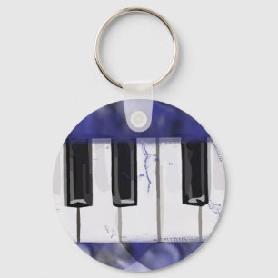 Tickle The Ivory Key Ring