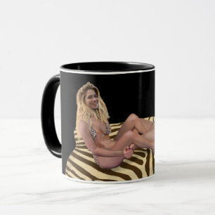 TICKLE WRESTLING BABES MUG