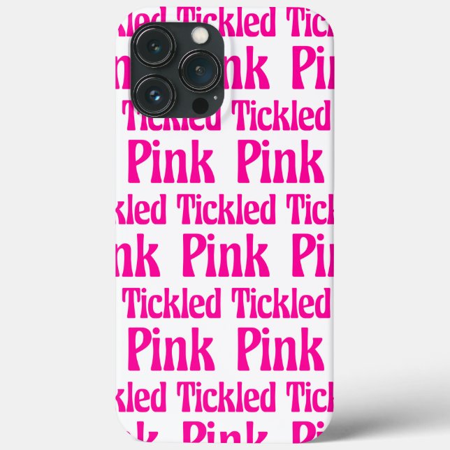 Tickled Pink Case-Mate iPhone Case (Back)