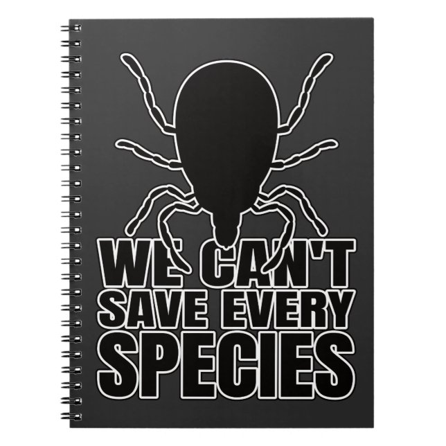Ticks Tick Ixodida – Entomology Geek Notebook (Front)