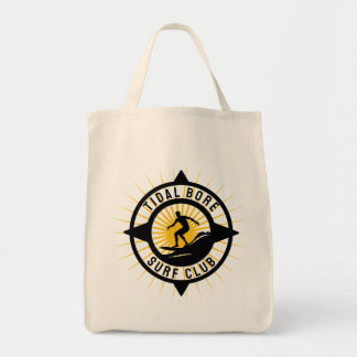 Tidal Bore Surfe Club Tote Bag