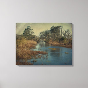 Tidal Creek - Buxton, NC - Outer Banks Canvas Print