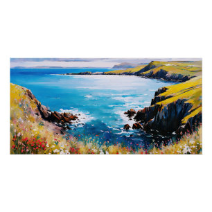 Tidal Dreams and Meadow Breezes Poster