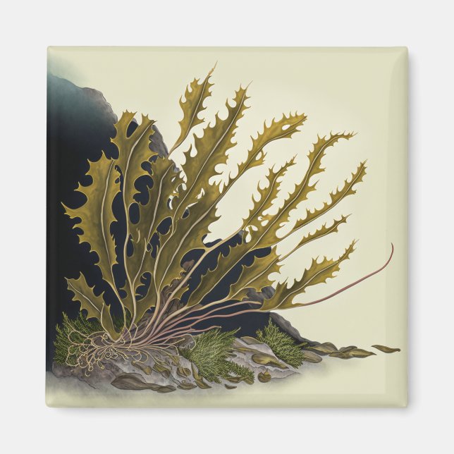 Tidal Fronds Magnet (Front)