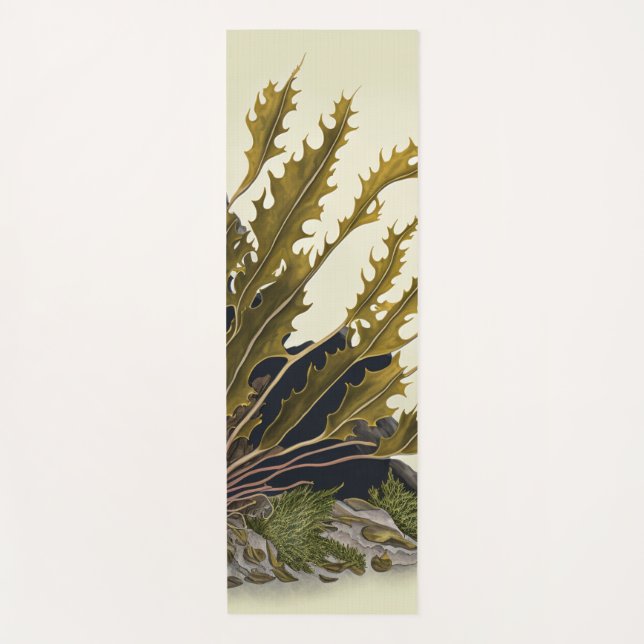 Tidal Fronds Yoga Mat (Front)