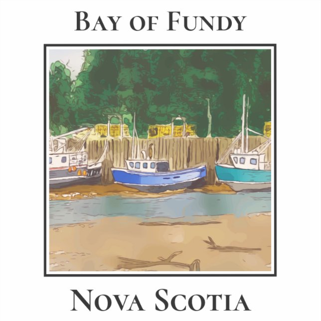 Tidal Majesty of Fundy, Boats (Front)