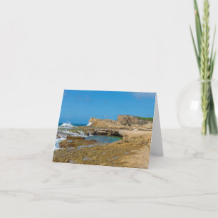 Tidal Pools and Rock Ledges of Punta Las Tunas Thank You Card