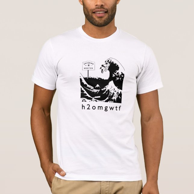 Tidal Wave in Weston T-Shirt (Front)