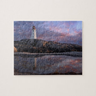 Tide Pool by Lighthouse Jigsaw Puzzle