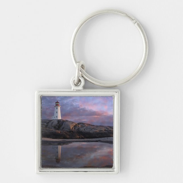Tide Pool by Lighthouse Key Ring (Front)