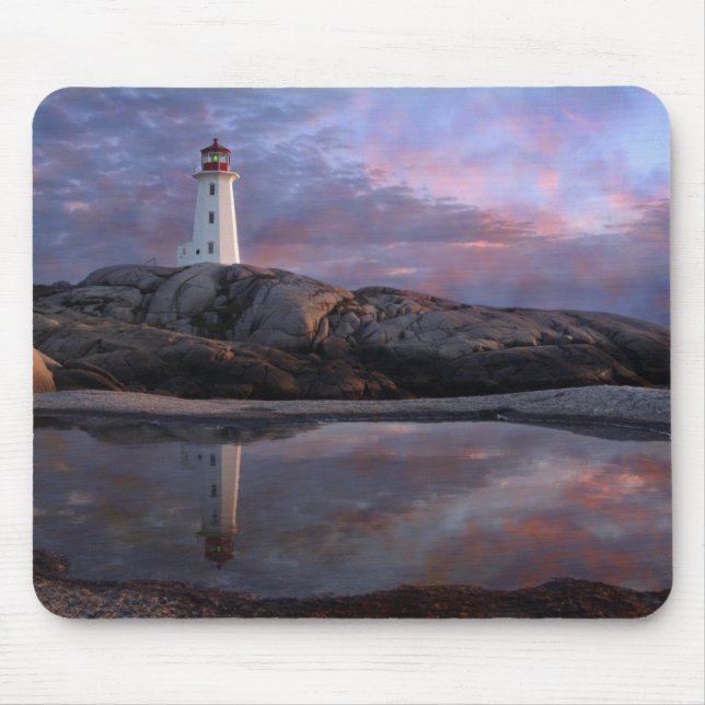 Tide Pool by Lighthouse Mouse Mat (Front)