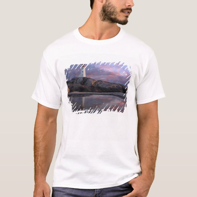 Tide Pool by Lighthouse T-Shirt (Front)