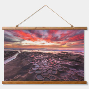 Tide Pools in La Jolla, CA Hanging Tapestry